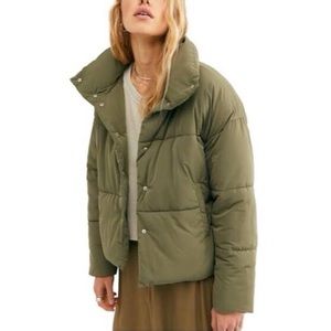 NWOT Free People Weekend Puffer Jacket